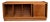 Merton Gershun for Dillingham Esprit Walnut Record Storage Bench For Sale