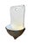 Antique French Enamel and Cast Iron Lavabo Wall Sink Planter For Sale In Los Angeles - Image 6 of 8