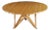 Ralph Lauren Geometric Modern Round Ash Lauren Studio Dining Breakfast Table 68" For Sale