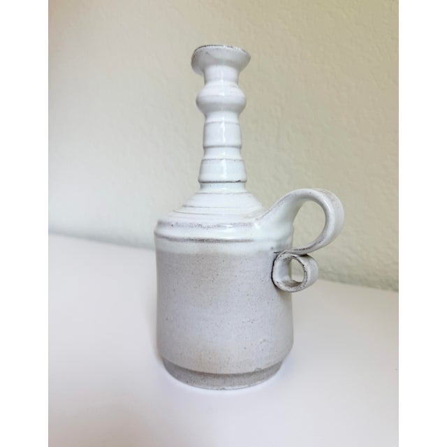 Mid-Century Glit Lava Iceland Bottle Vase For Sale In Sacramento - Image 6 of 9