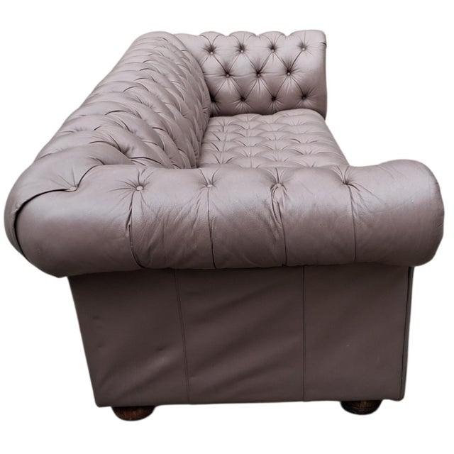 Heritage Meets Modern Luxury With the Berwick Chesterfield Sofa by Arhaus For Sale - Image 11 of 12