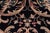 1990s Art Nouveau 1990's Pak-Persian Black/Gray Wool Rug - 9'2'' X 12'5'' For Sale - Image 5 of 9
