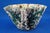Wonderful handkerchief-shaped vitrified ceramic vase, entirely hand-shaped on a lathe, glazed, and decorated by hand with...