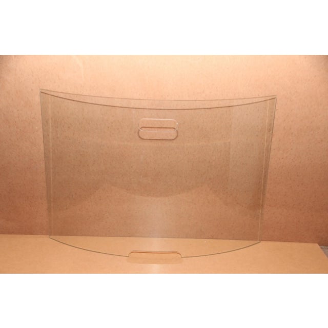 1990s Glass Fireplace Screen, 1990s For Sale - Image 5 of 12