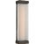 Chapman & Myers for Visual Comfort Signature Vance 14" Sconce in Bronze with Clear Glass Rods For Sale