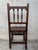 Early 20th Set of Four Spanish Carved Chairs with Wood Seat For Sale In Miami - Image 6 of 18
