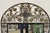 Mediterranean Late 20th Century LaBarge Italian Mediterranean Wrought Iron Flower Leaf Scroll Arched Wall Mirror For Sale - Image 3 of 10
