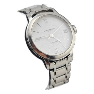 Baume & Mercier Classima White Women's Watch - MOA10267. Excellent Condition. For Sale