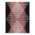 9x12 Black Flat Weave Wool Hourglass Motif Pattern Geometric Modern Carpet Rug For Sale