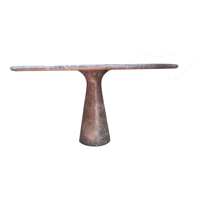 Angelo Mangiarotti M1 Table in Green Mondragone Marble by Angelo Mangiarotti for Skipper, 1960s For Sale - Image 4 of 7
