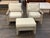 Contemporary Restoration Hardware Outdoor Leagrave Lounge Chairs + Ottoman, Set of Three For Sale - Image 3 of 12