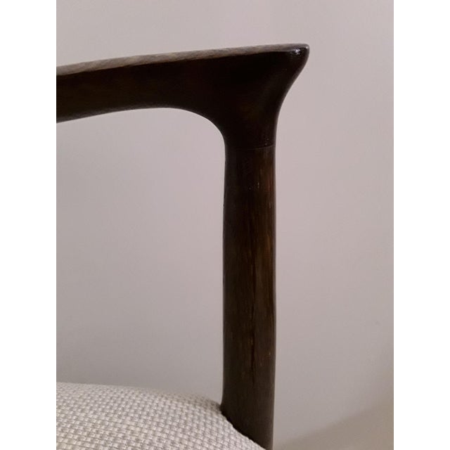 Set of Model 56 Oak Armchairs by Niels Möller for J.L. Møllers, 1950s For Sale - Image 4 of 10