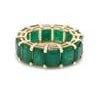 Natural 4.78 cts emerald ring in 14k gold For Sale - Image 16 of 18