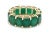 Natural 4.78 cts emerald ring in 14k gold For Sale - Image 16 of 18