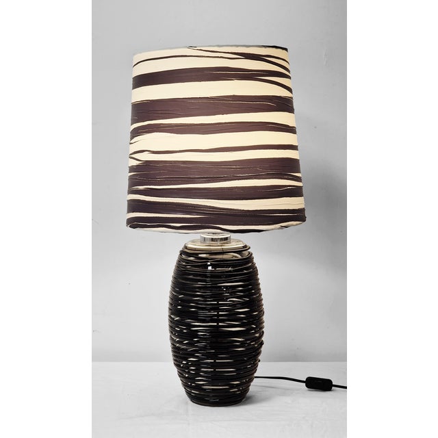 Damasco Collection Table Lamp in Glass from Vistosi, Italy, 1990s For Sale - Image 3 of 12