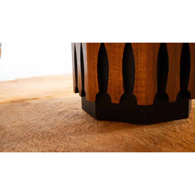 Vintage Harvey Probber Attr. Walnut Side Table For Sale - Image 12 of 15