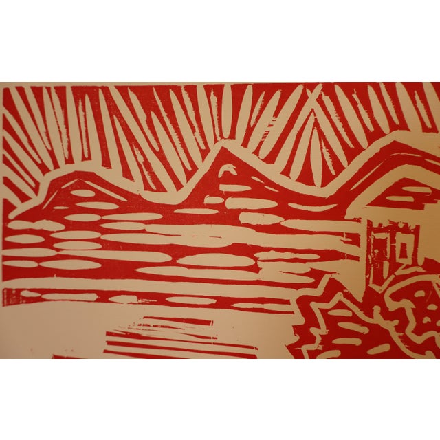 1970s Bellora, Luccan Figure, 1970s, Lithograph, Framed For Sale - Image 5 of 16