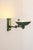 Vintage Adjustable Brass Wall Lights with Green Bronze Patina, France, 1970s, Set of 2 For Sale - Image 4 of 8
