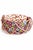 Bochic Capri” Vintage Sapphire, Peridot & Amethyst Cuff - 18K Gold & Silver For Sale - Image 9 of 11
