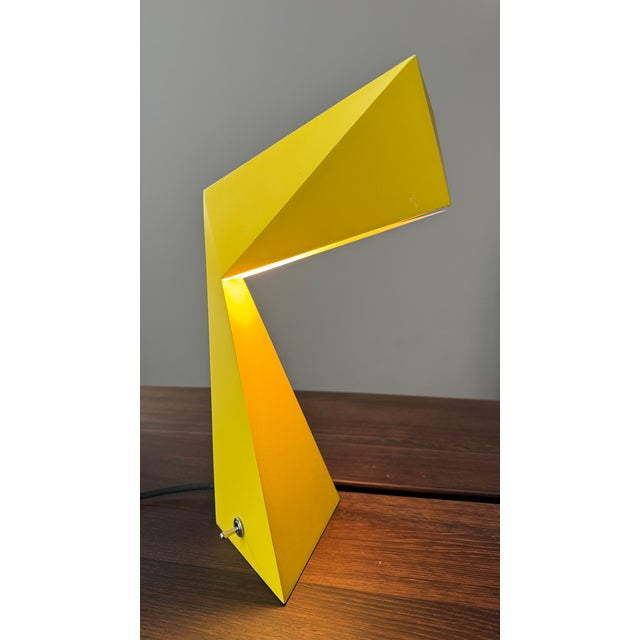 Origami Lacquered Table Lamp by Francois Champsaur, 2015 For Sale - Image 10 of 14