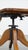 Late 19th Century English Office Chair with Tilting Backrest and Height Adjustment For Sale - Image 15 of 16