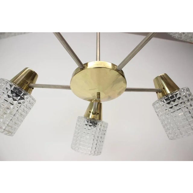 Mid-Century Pendant from Kamenický Šenov, 1970s For Sale - Image 6 of 12