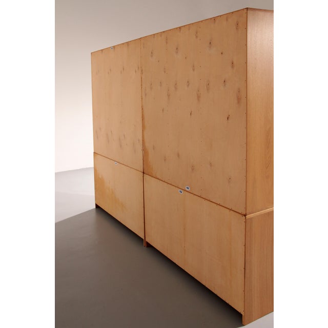 Danish Oak Wall Unit by Kurt Østervig for Kp Møbler, 1970, Set of 4 For Sale - Image 12 of 15