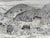 Illustration Rosemary & Thomas Naegele German Pen and Ink Landscape Drawing 1964 Framed Inscribed For Sale - Image 3 of 8