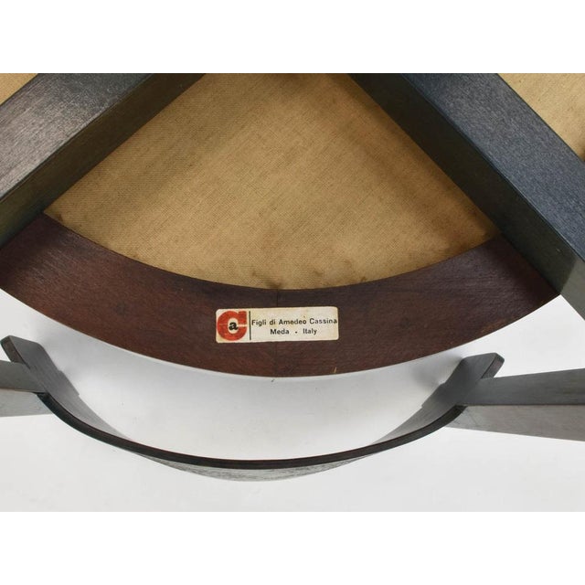 Dining Chairs by Gianfranco Frattini for Cassina, 1960s, Set of 7 For Sale - Image 9 of 10