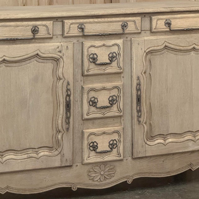 19th Century Country French Stripped Buffet With Original Hardware For Sale In Dallas - Image 6 of 18