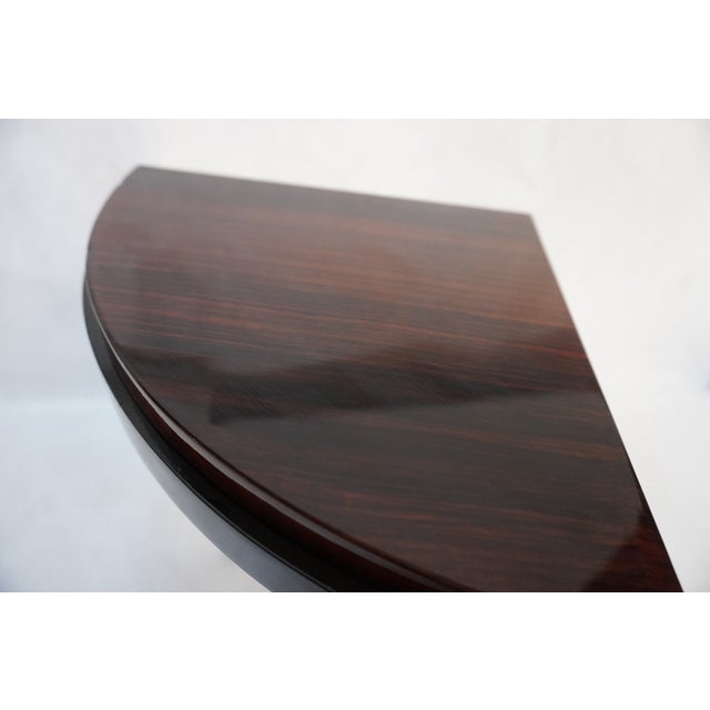 1930s Palisander Wood Art Deco Set of 5 Nesting Tables For Sale - Image 14 of 18