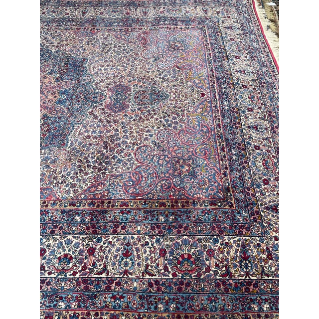 Botanical Pastel Rug 8.10 x 12.8 For Sale - Image 10 of 13