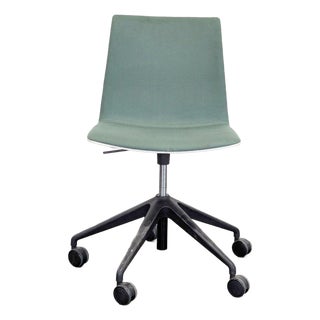 Andreu World Modern Green Office Chair With Wheels For Sale
