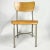 Charlotte Perriand Mid 20th Century French Style Grey & Birch Plywood School or Cafe Chairs Many Available For Sale - Image 4 of 8