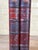 French Large Antique French Architecture Books Verdier Cattois Red Leather Spine For Sale - Image 3 of 16