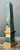 Vintage Neoclassical Green Marble Obelisk For Sale - Image 4 of 12