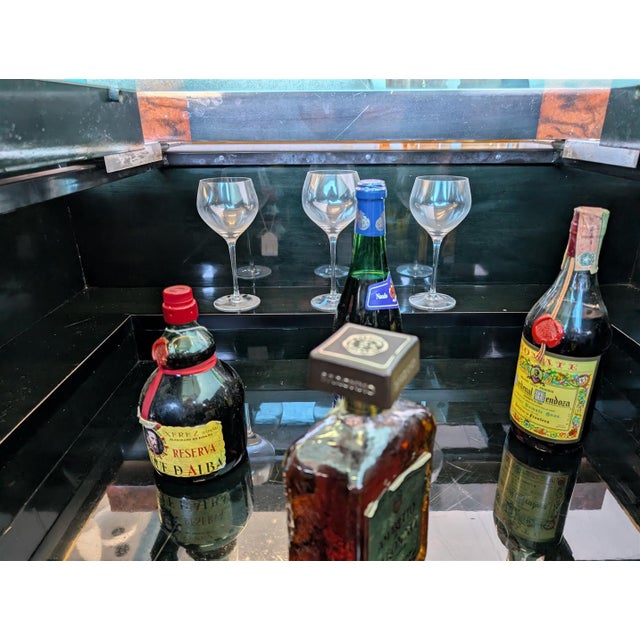 Wood Vintage Italian Walnut Burl Coffee Table, 1970 For Sale - Image 7 of 13