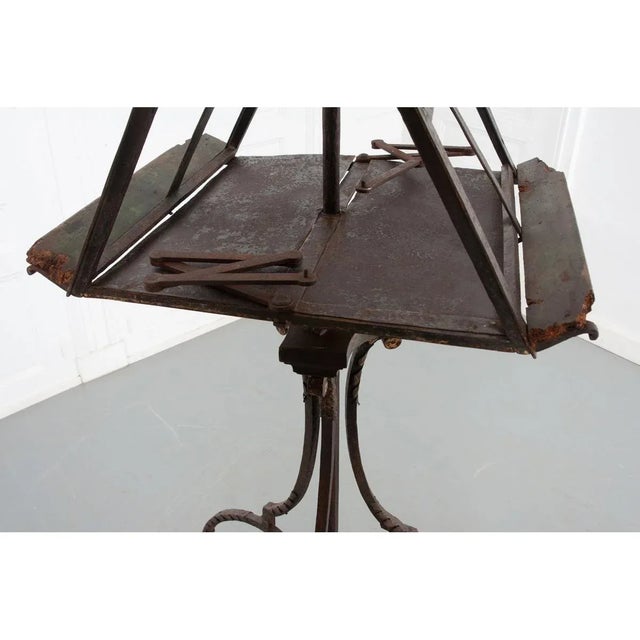 Metal French 18th Century Double-Sided Wrought Iron Lectern For Sale - Image 7 of 12
