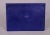 Contemporary La Bagagerie, Paris Bright Blue Leather Envelope Clutch For Sale - Image 3 of 4
