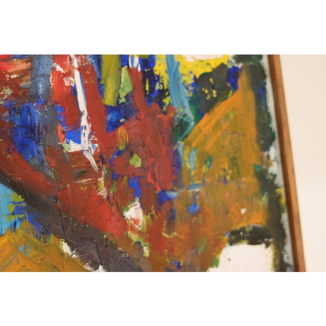 S. Nilsen, Figure Composition, 1971, Oil on Canvas, Framed For Sale - Image 11 of 18