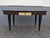 1960's French Art Deco Style Exotic Macassar Ebony Writing Desk For Sale - Image 4 of 12