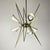 Mid-Century Modern Metal Chandelier from Stilnovo, 1970s For Sale - Image 10 of 18