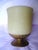This is a Gorgeous! Vintage Hollywood Regency Wastebasket in a Faux Alabaster that flares at the top and has a Elegant...