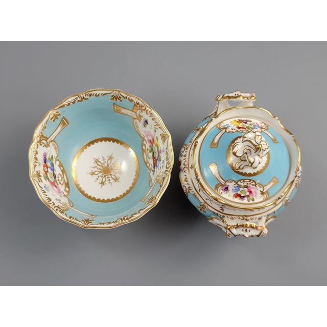 Antique Paris Tea Service, 1840, Set of 4 For Sale - Image 15 of 18