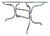 Oval Dining Table in Chrome and Smoked Glass by Gastone Rinaldi for Rima For Sale