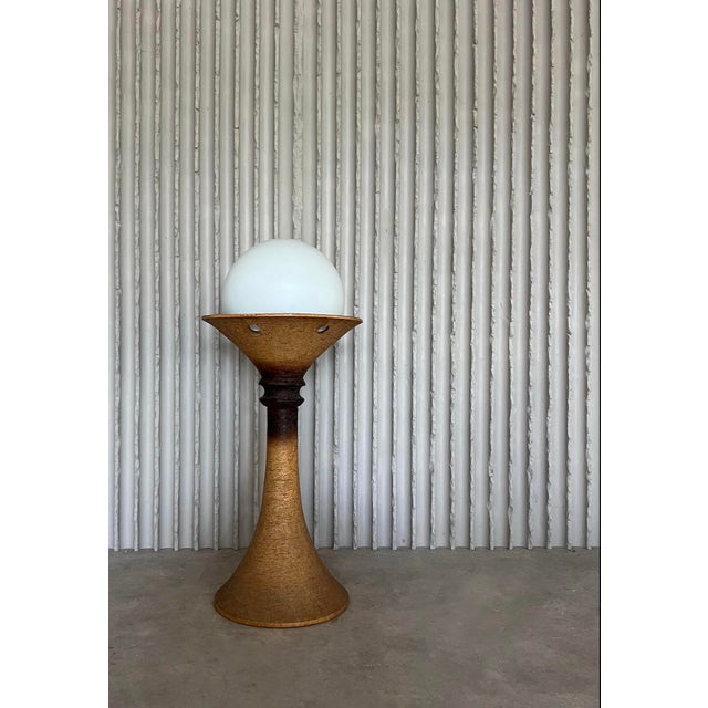 Artist doria leuchten germany 1970s h 100cm w 45cm large ceramic floor lamp by doria leuchten, germany 1970s. This lamp is...
