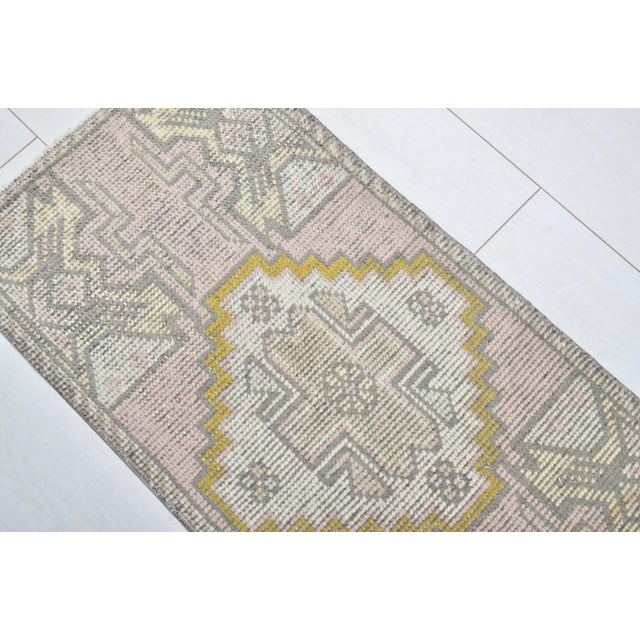 1950s Home Living Small Rug For Sale - Image 4 of 5