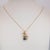 Boulder Opal Pendant With Earth-Mined Diamond Accents in Solid 14k Gold, 8x3mm For Sale - Image 4 of 7
