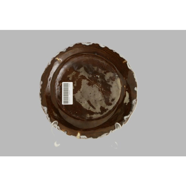 Early 19th Century Early 18thC. Nevers French Faience Polychrome Plate - For Sale - Image 5 of 5