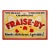 1931 French Liquor Advertisement Poster, "Fraise-By" For Sale